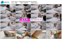荷仙少女 小萝莉的真实tk体验 疯狂扭动的身体与绳子的紧缚